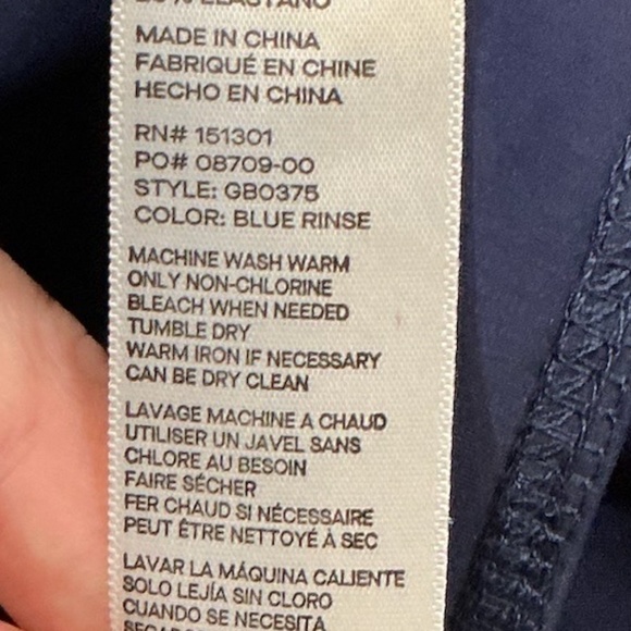 Good American Scuba Modern Square Neck Bodysuit Navy Blue Size 4 (XL) - Picture 7 of 7